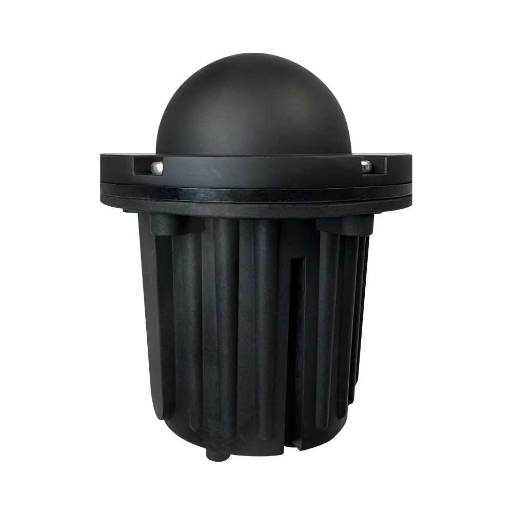 UNB02 Cast Brass 12V Low Voltage Half Moon Round LED In-ground Well Light IP65 Waterproof - Image 10
