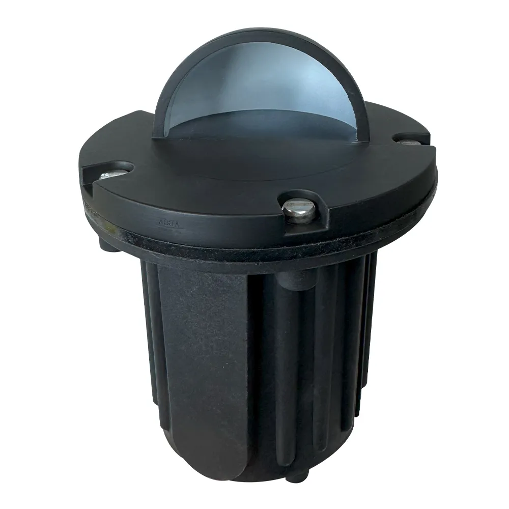 UNB02 Cast Brass 12V Low Voltage Half Moon Round LED In-ground Well Light IP65 Waterproof - Image 8