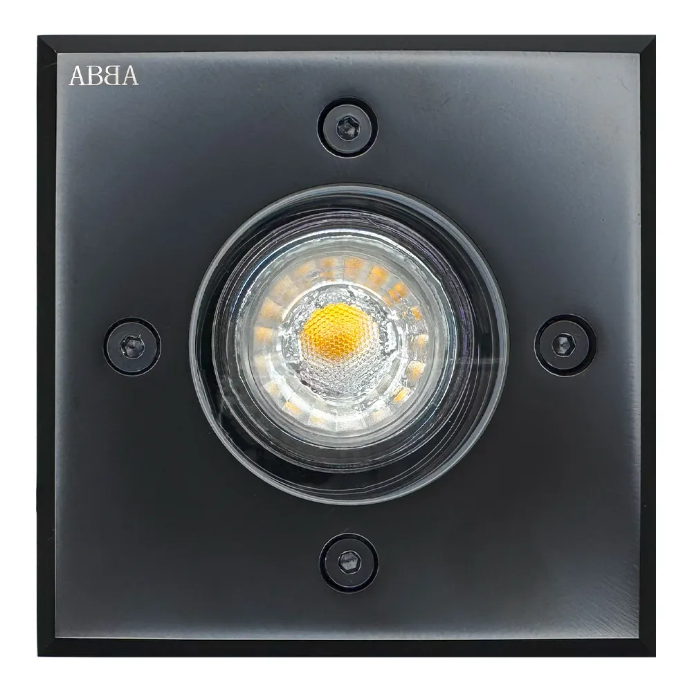 UNS01 12V Low Voltage LED In-Ground Well Light Square Stainless Steel Landscape Lighting Waterproof - Image 4